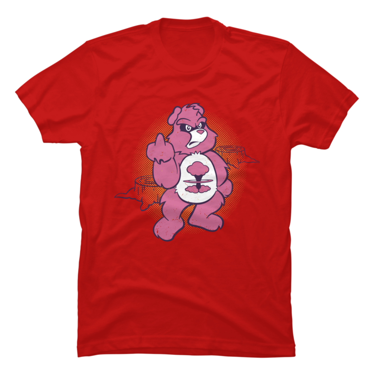 don't care bear t shirt